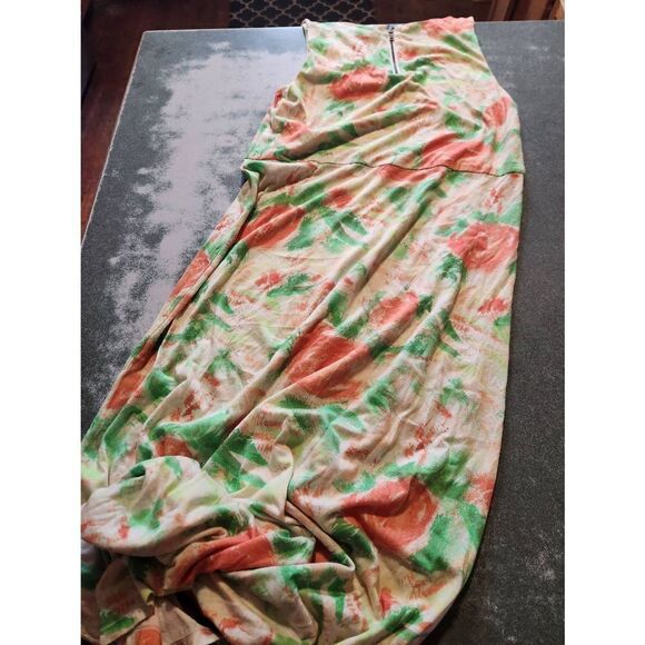 Alice + Olivia Floral High Low Kelty Dress  sz 2 - Picture 5 of 6